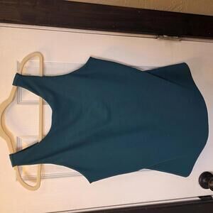 32 Degrees Teal Sleeveless Tank Top built-in bra- Large
